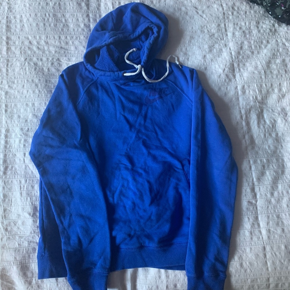 Blue nike hoodie